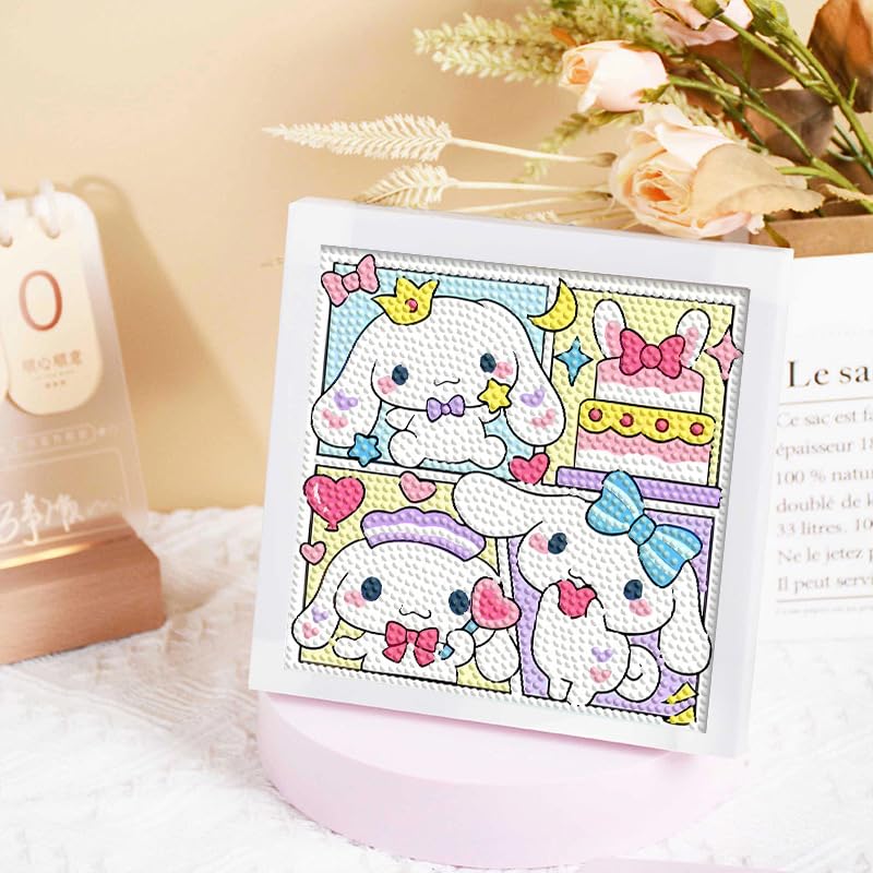 PATPAT® DIY Diamond Painting Art Kit for Kids 6.7 inches PATPAT® DIY Diamond Painting Art Kit for Kids 6.7 inches